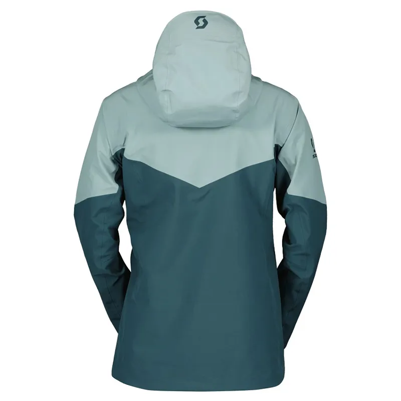 Scott Womens Explorair 3L Jacket Northern Mint/Aruba Green-1